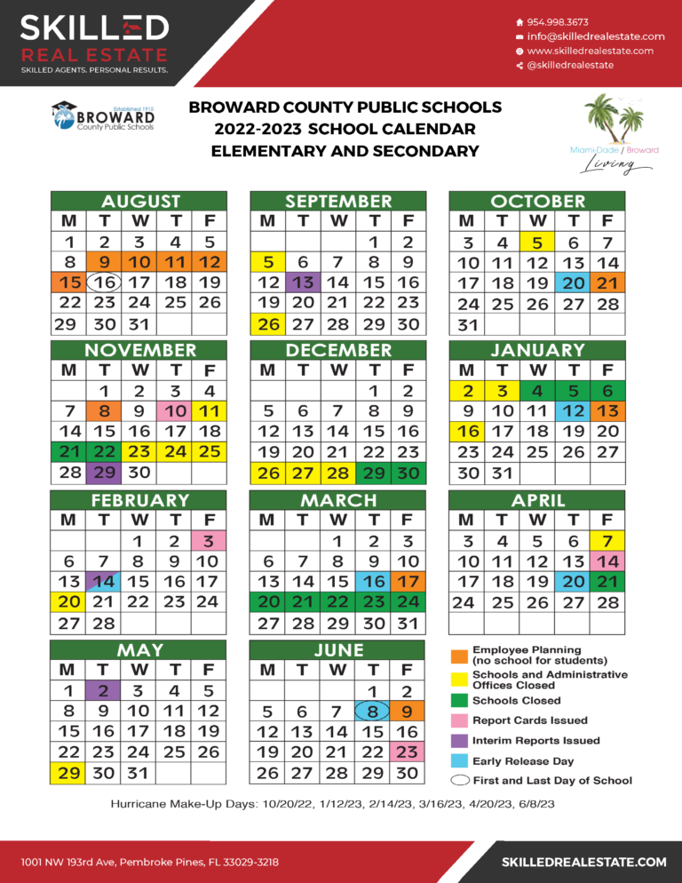 Broward School Calendar 2024 22 Cool Awasome Review of - Printable ...
